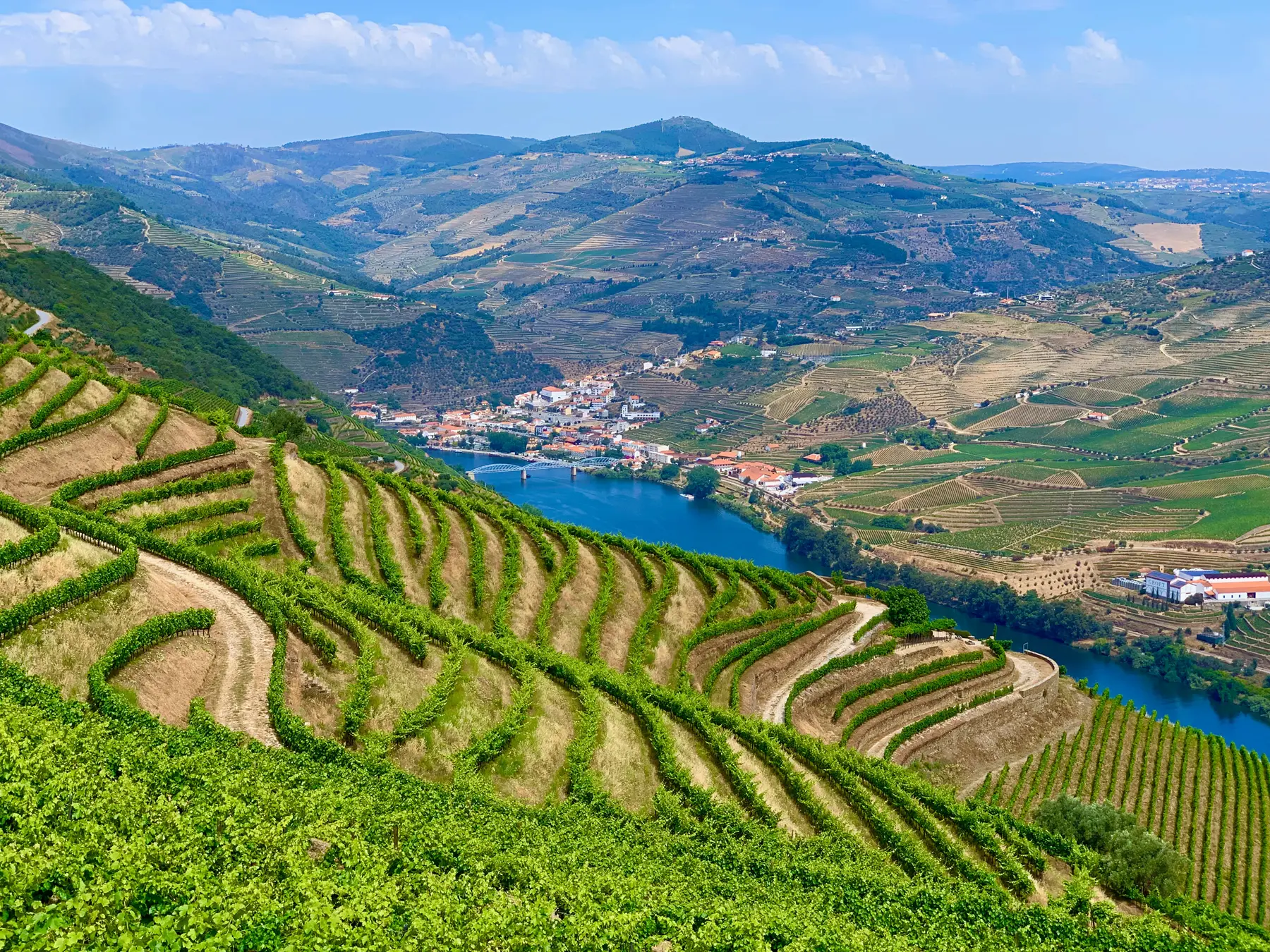 The scenic Douro River, photo by Roland Wood
